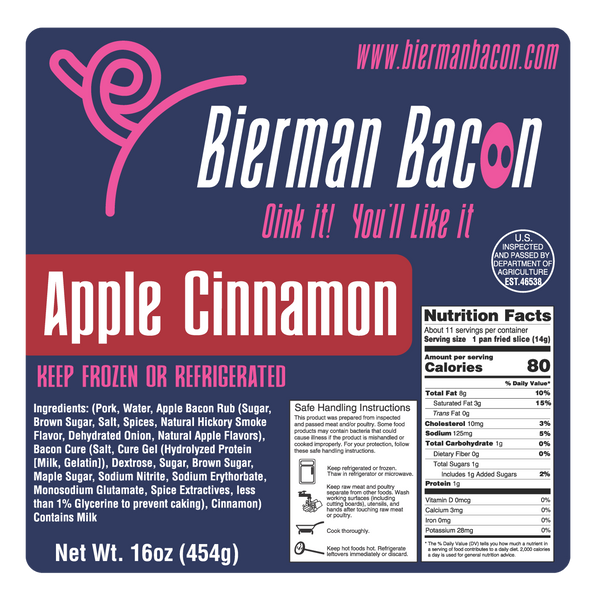 Bacon - Apple Cinnamon