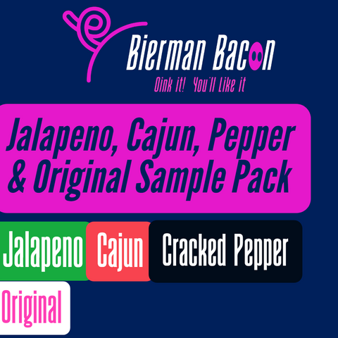 Sample Pack: Jalapeño, Cajun, Pepper & Original